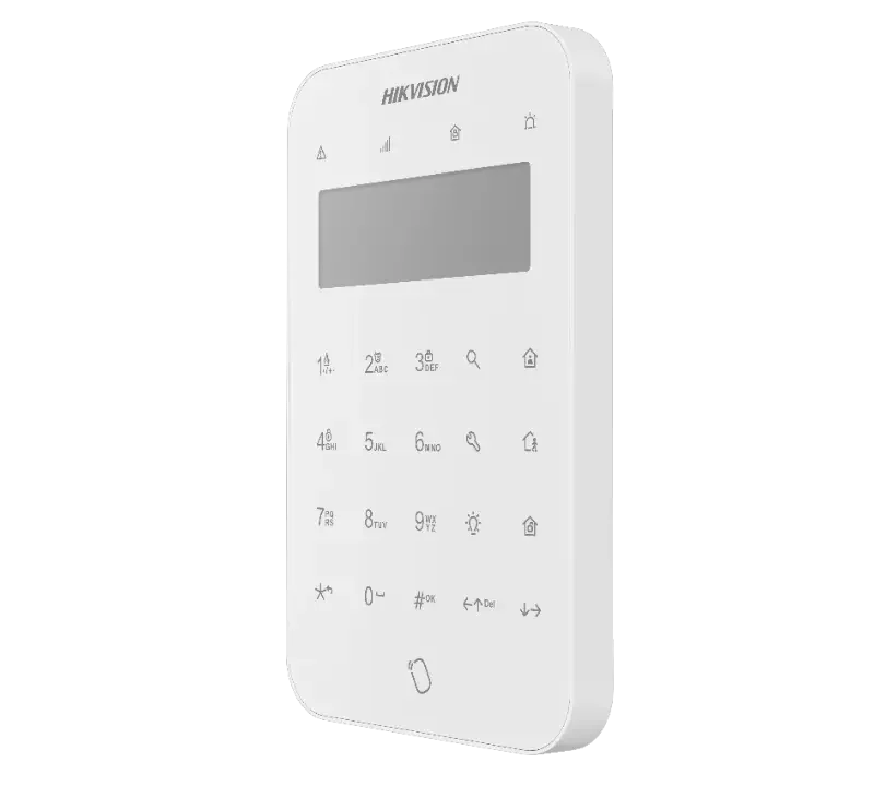 Clavier sans fil LCD DS-PK1-LT-WB de Hikvision